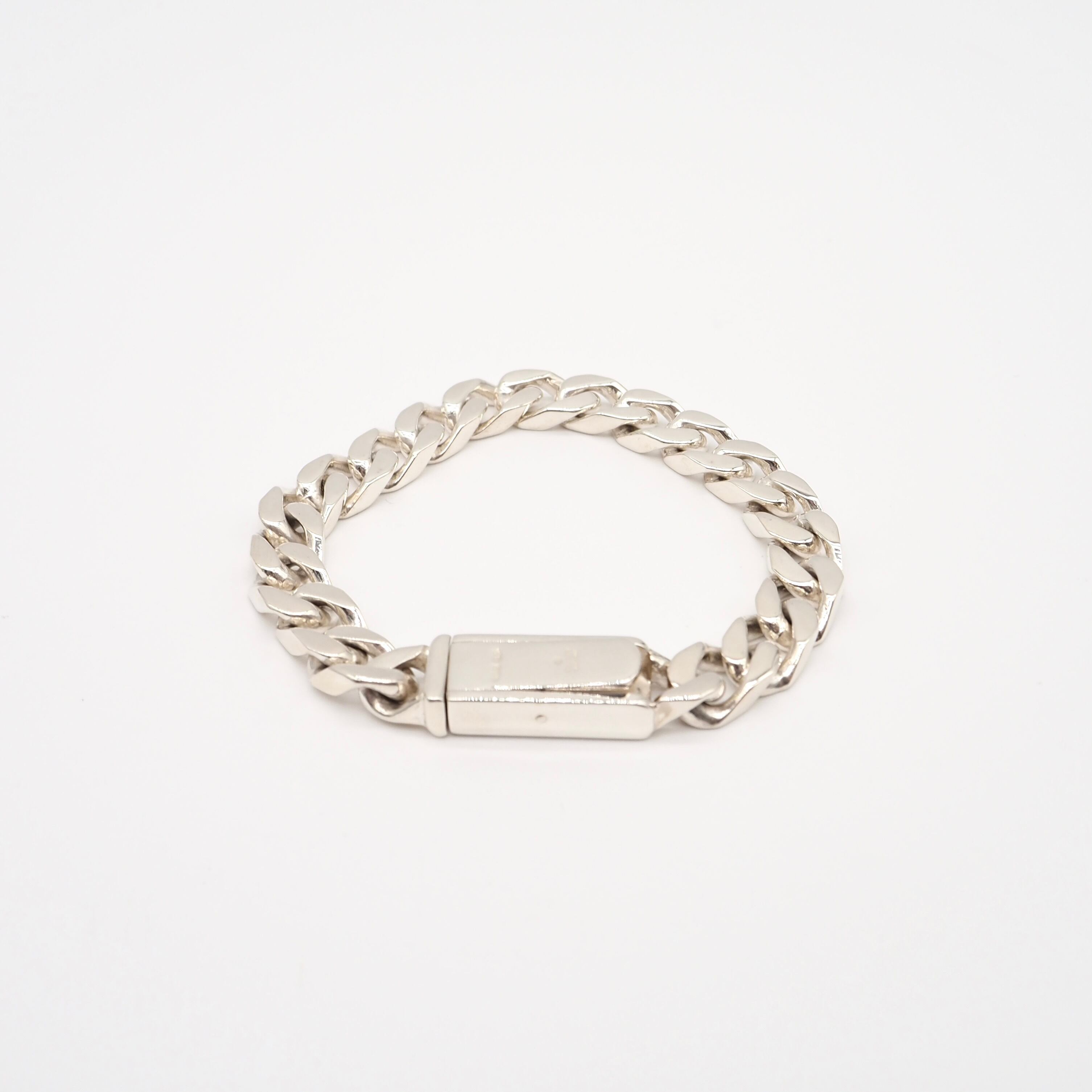GUCCI 喜平チェーン ブレスレット シルバー925 グッチ | 2122
