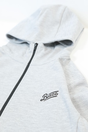 LOGO ZipUp Hooded Jersey 24' [GRAY]