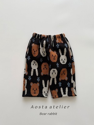 【Aosta】ネネパンツ ベアラビット 70~110cm