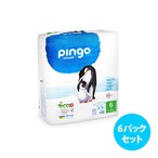 [6パックセット] Pingo プレミアムエコ紙おむつ（サイズ 6）