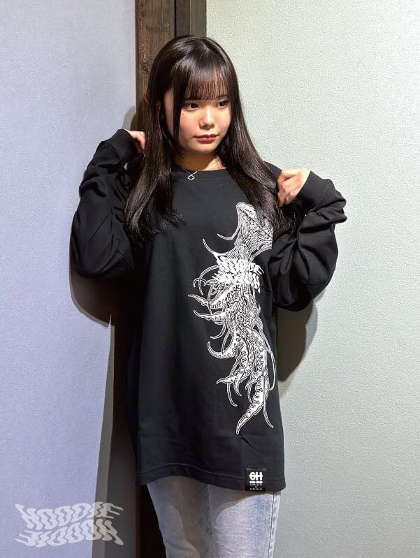 HOODIE】LT/S HDJRF BLACK | MUDSELEKTOR