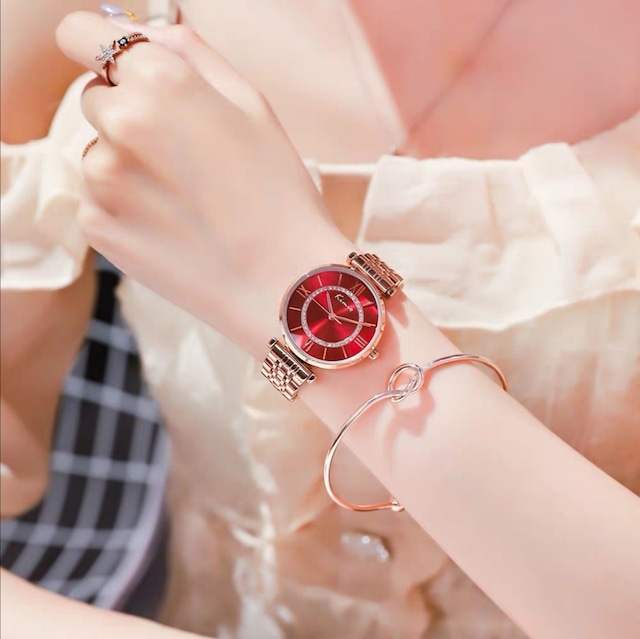 Kimio AF-6422 You&Me (Pink)　腕時計　レディース