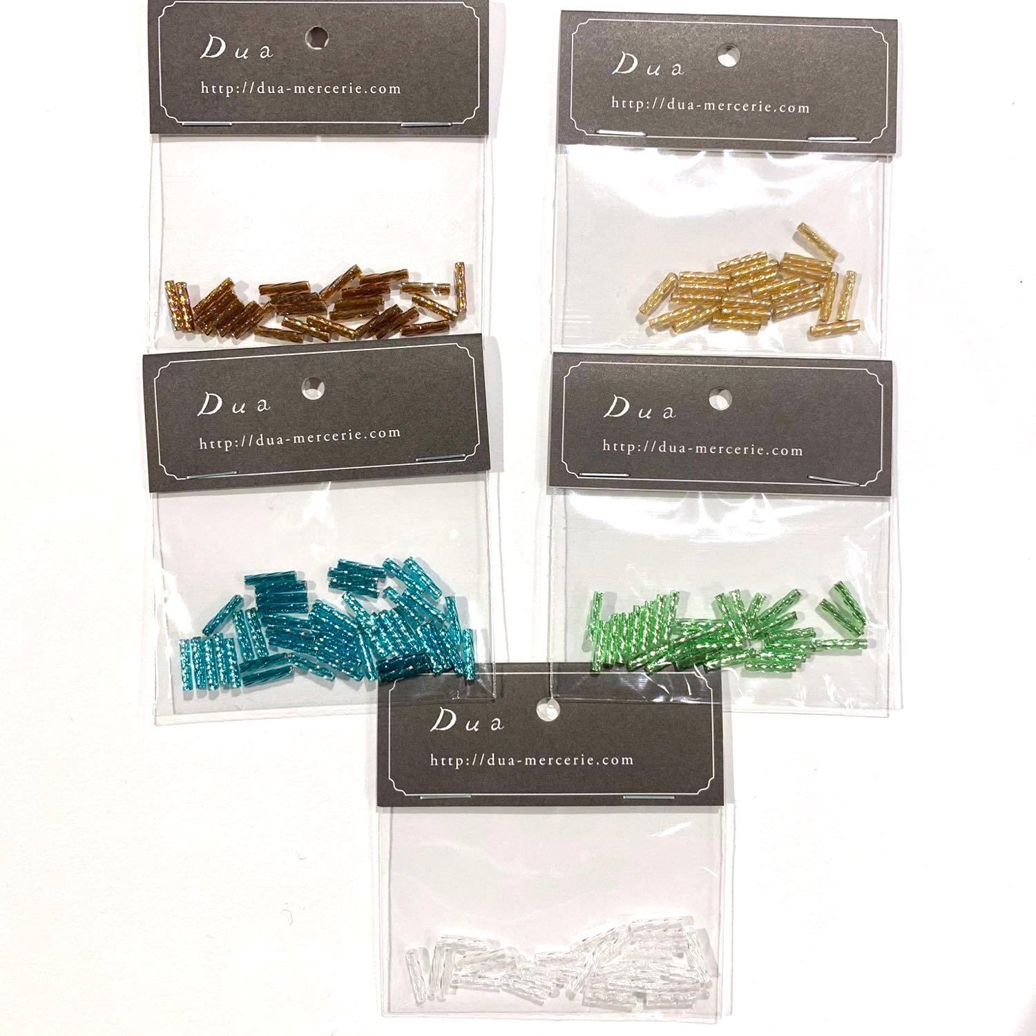 SALE〉竹ビーズねじれ（9mm/ 5色） | Dua-アクセサリーパーツショップ