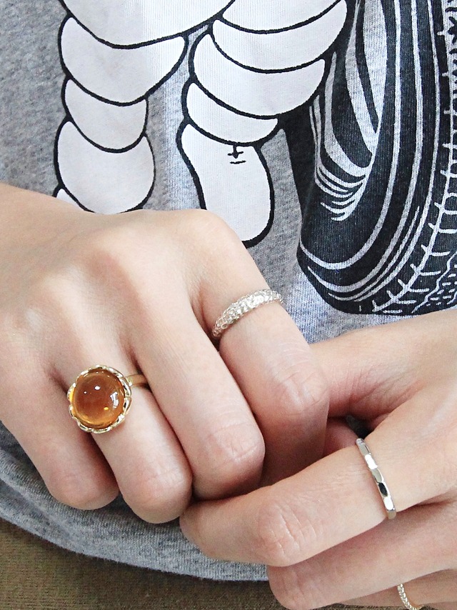 Corail ring | silver925（コーティングオプション有）