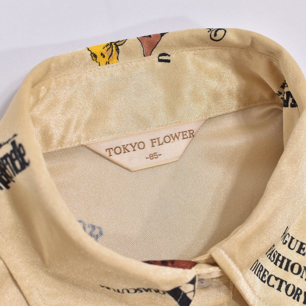 ボンズアンドピース／レトロヴィンテージ風シャツ｜トップス 