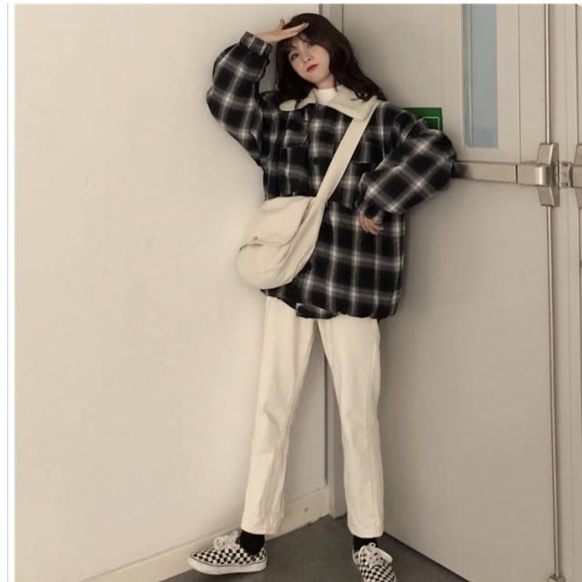 ボアブルゾン レディース 新作 秋冬 チェック柄 ブルゾン もこもこ