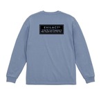 EVILACT " In God...Wide Body T's L/S TEE " Acid blue