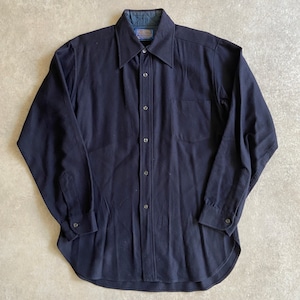 1970s PENDLETON Wool Shirt M Made in USA