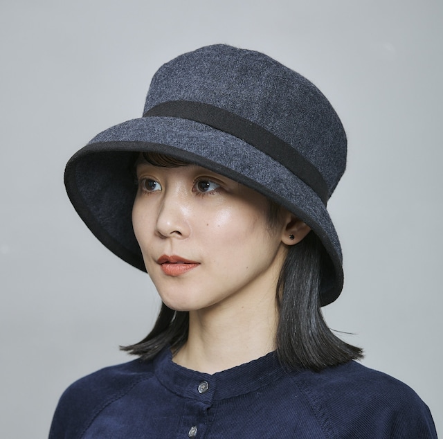 【2026AW】ウールガーゼ セーラー｜ベージュ／ブラック／ブラウン　　Wool Gauze Sailor Hat