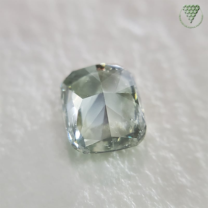 グリーンダイヤモンドルース/ F.L.G.Y. GREEN/ 0.171 ct.