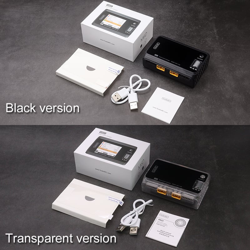 2024 ToolkitRC M6D 500W 15A DC デュアルチャンネルミニスマート充電