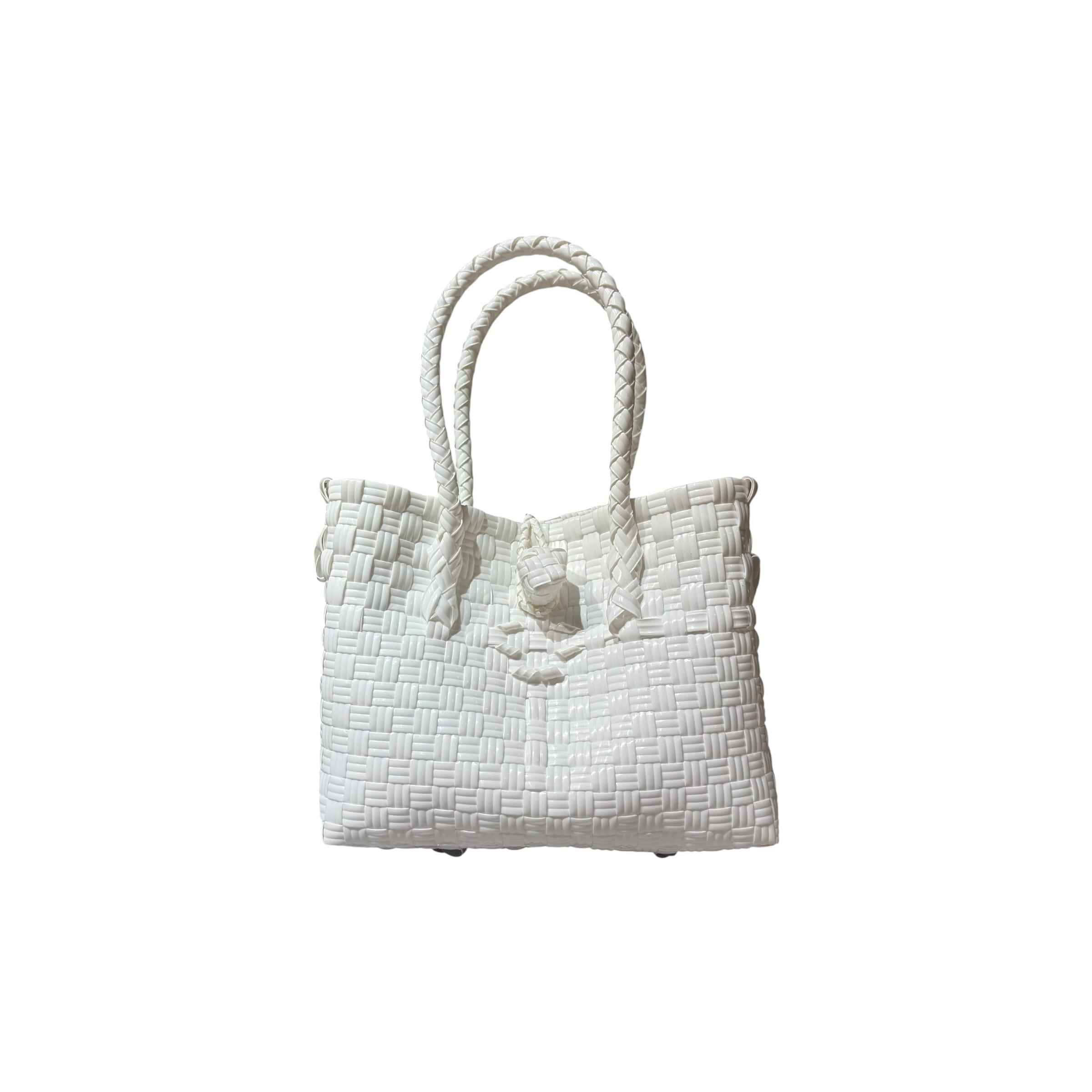 MINI BAG - WHITE / SHORT HANDLE / XS