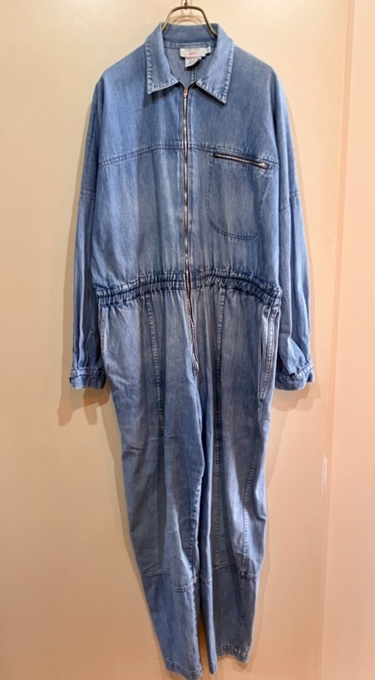 USAビンテージCalvinKleinカルバンクライン デニムジャンプスーツ 