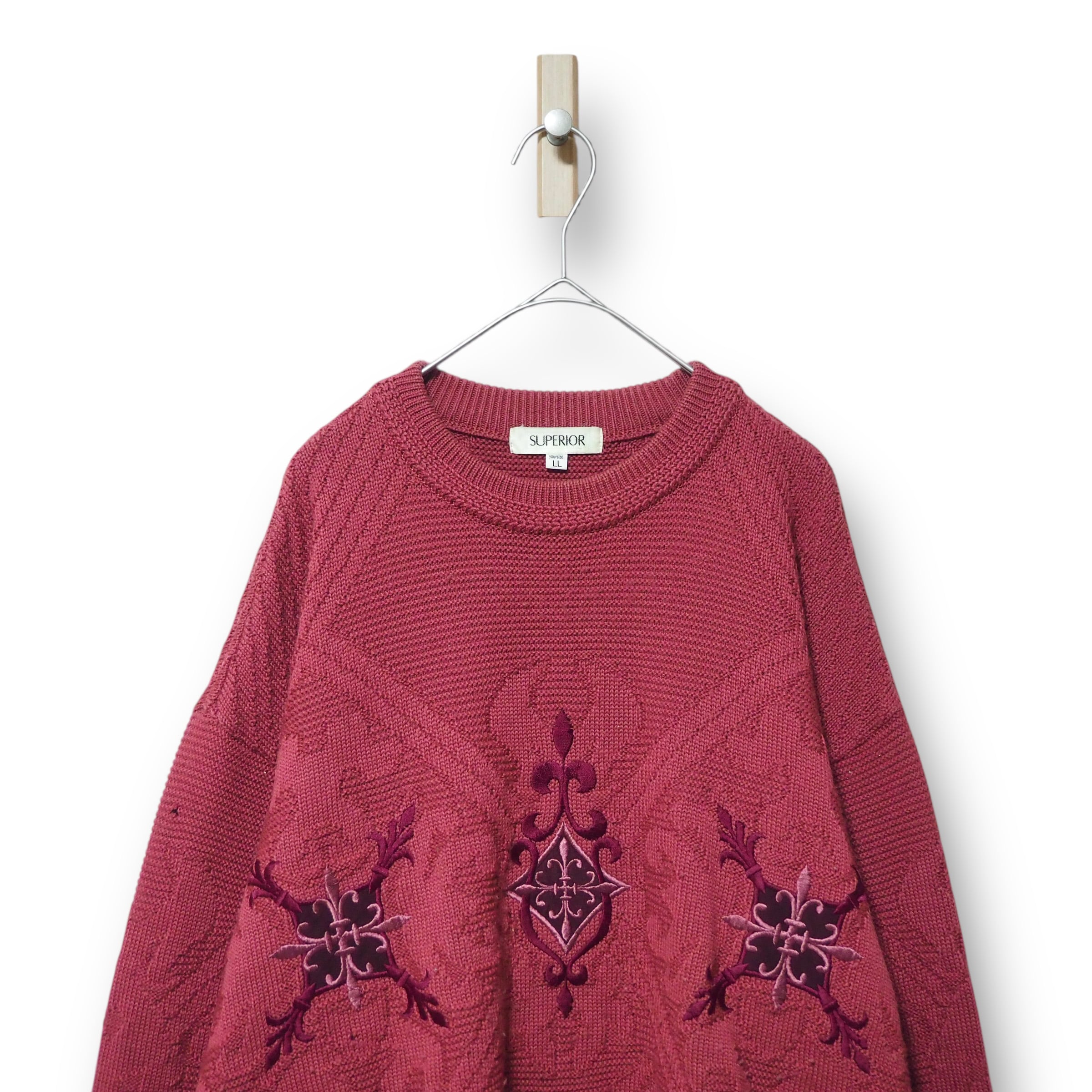 【VINTAGE】デザインニット