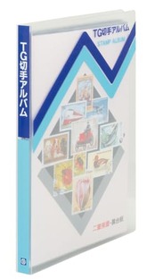 テージー 切手アルバム A5 台紙6枚 SB-21-01 黒