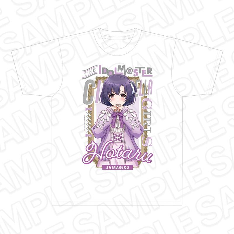 アイドルマスター シンデレラガールズ フルカラーTシャツ 白菊ほたる