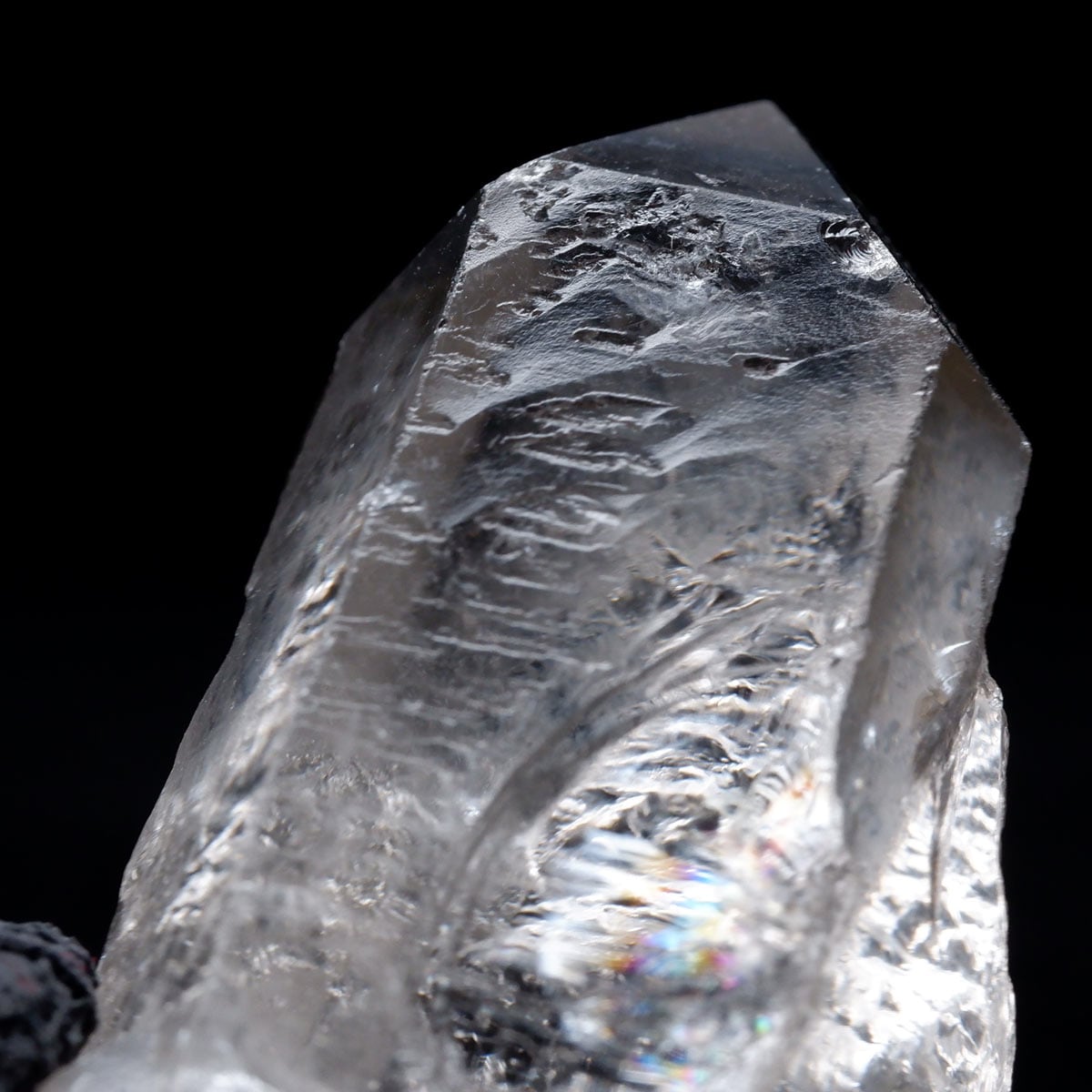 レムリアンシード 水晶 原石 虹入り ブラジル ミナスジェライス州 コリント産 証明書付属 一点物 271-822