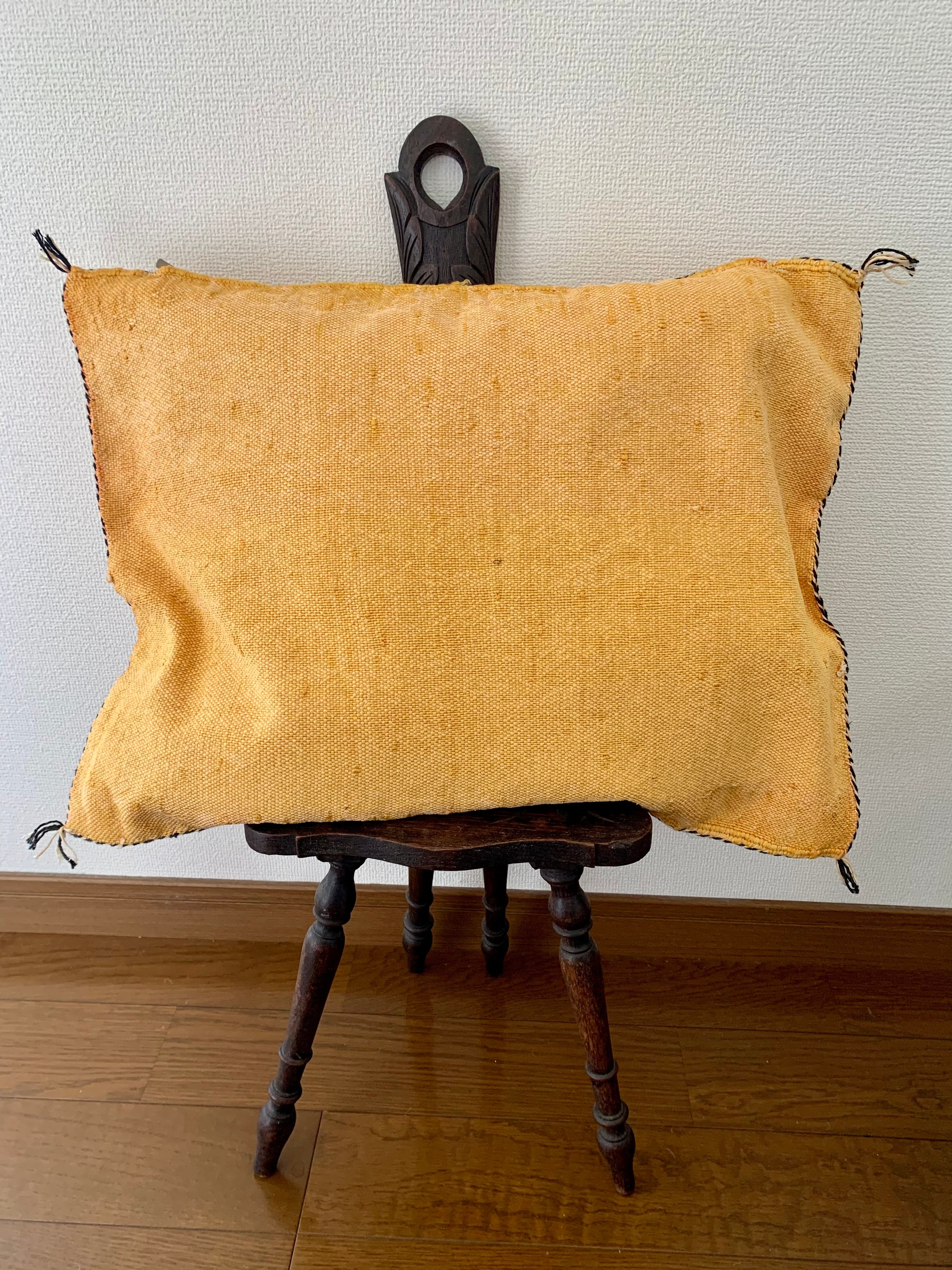 モロッコサブラクッションカバーB(やまぶき)