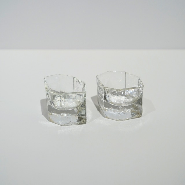 西山芳浩】24.江戸グラス L | 花紫