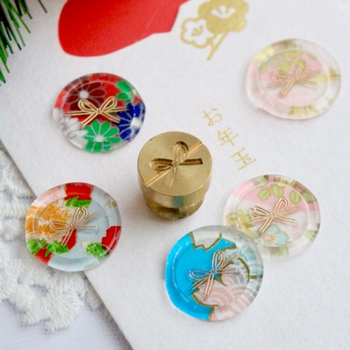 【WAGARA】Wax Seal Stamp │ りぼん結び【15mm】