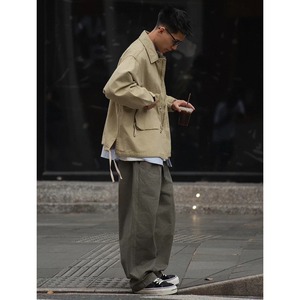 Relaxed Tapered easy pants 1218