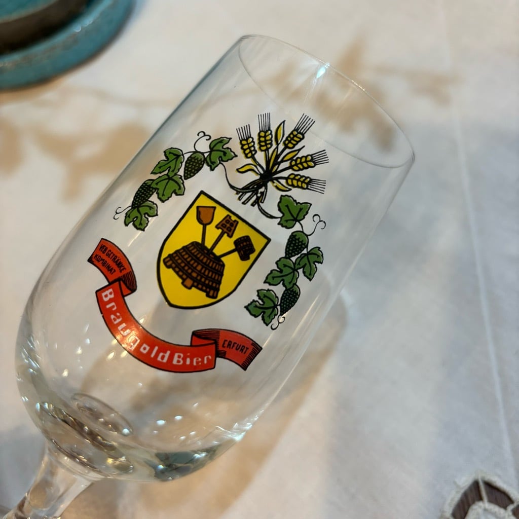 ビンテージ デッドストック Germany ビアグラス