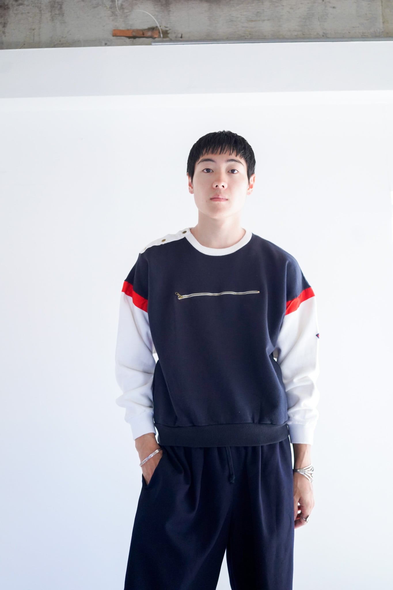 【1980-90s】"Paul & Shark" Cotton&Viscose Sweat / 5-299