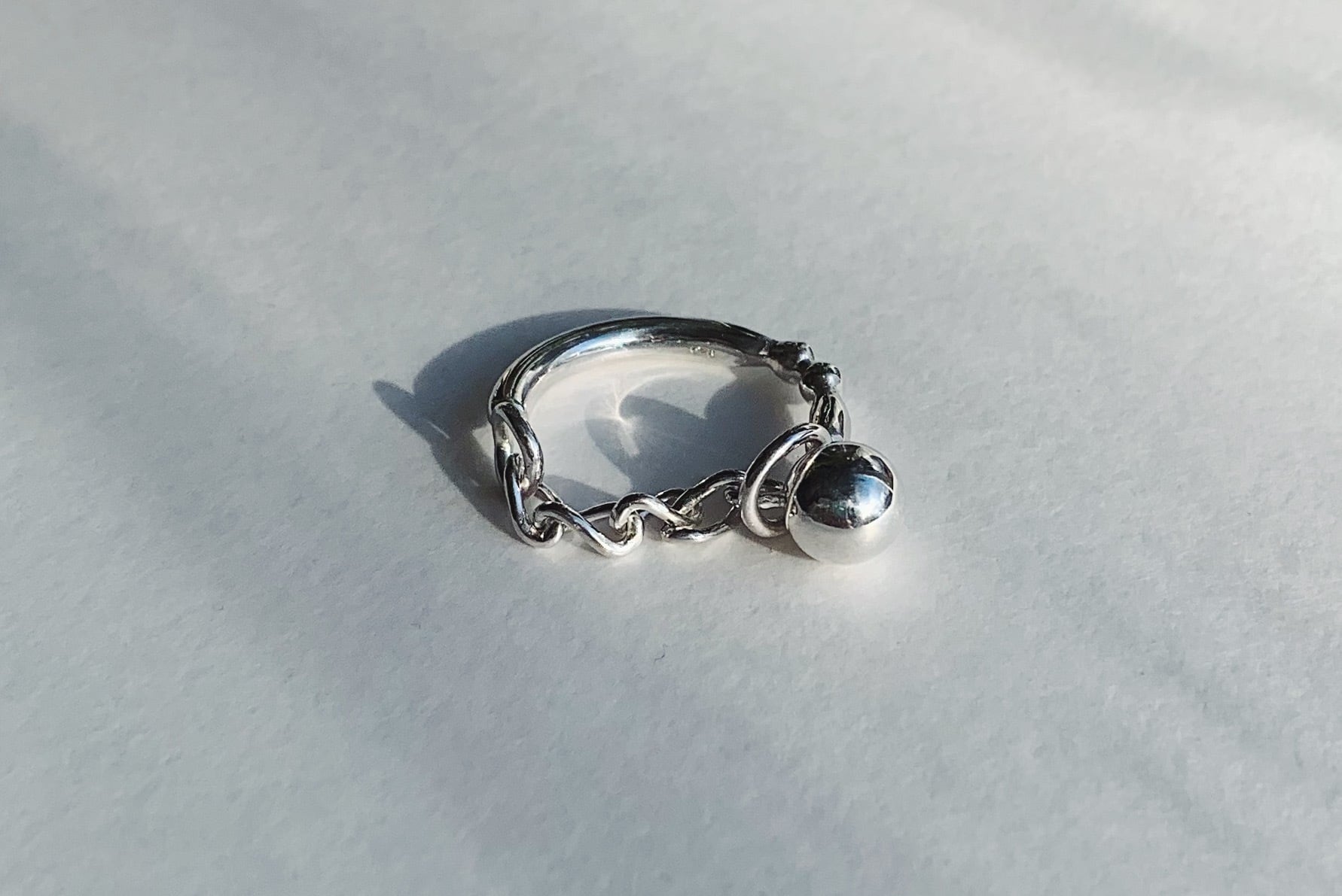 デンマーク産 ダイアゴナルストライプ マラカイトリング デンマーク産 ダイアゴナルストライプ マラカイトリング