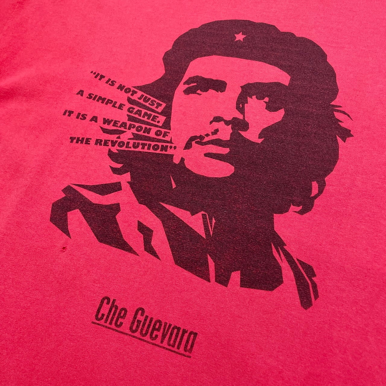 チェゲバラUSA古着プリントタンクトップ 00年代 Che Guevara チェ・ゲバラ 偉人 両面プリントTシャツ