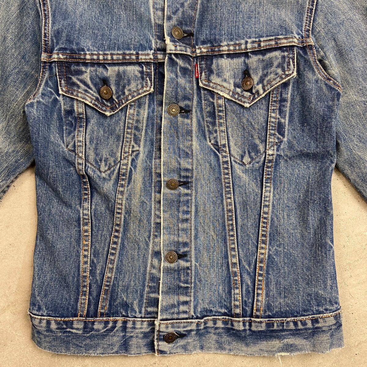 70年代 USA製 Levi's リーバイス 70505 デニムジャケット 4th メンズS