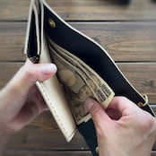 【カスタムオーダー Trucker Wallet-10】