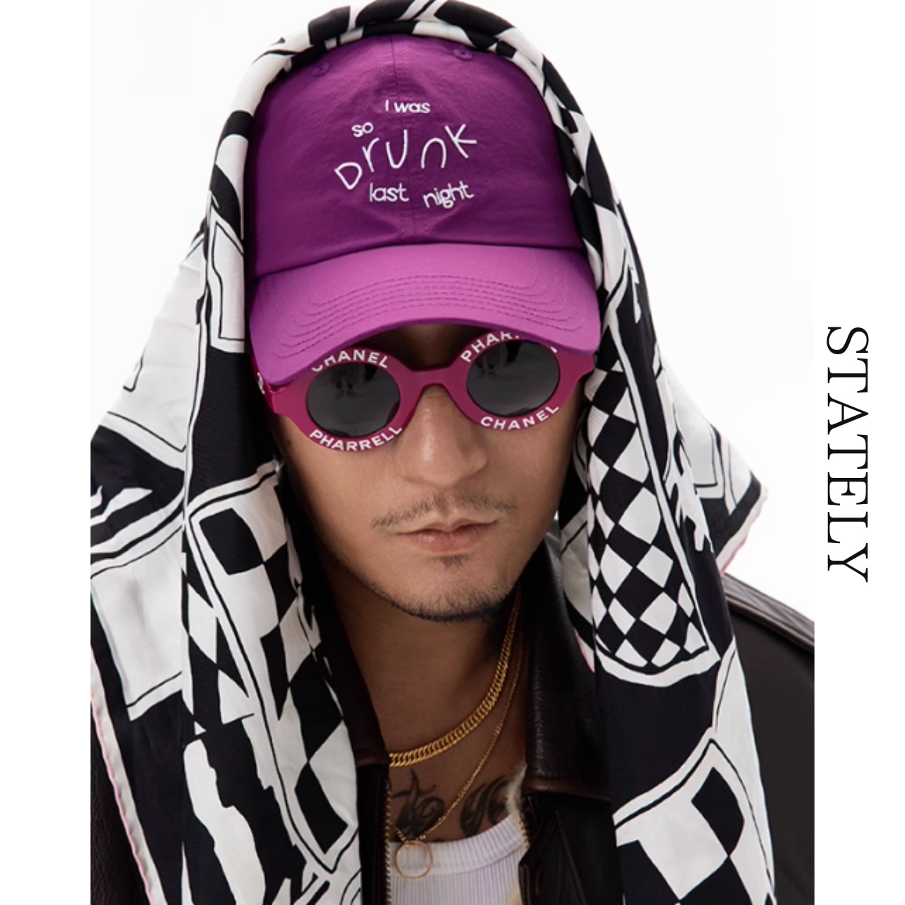 "I was drunk" ベースボールキャップ/2color_A01・画像3