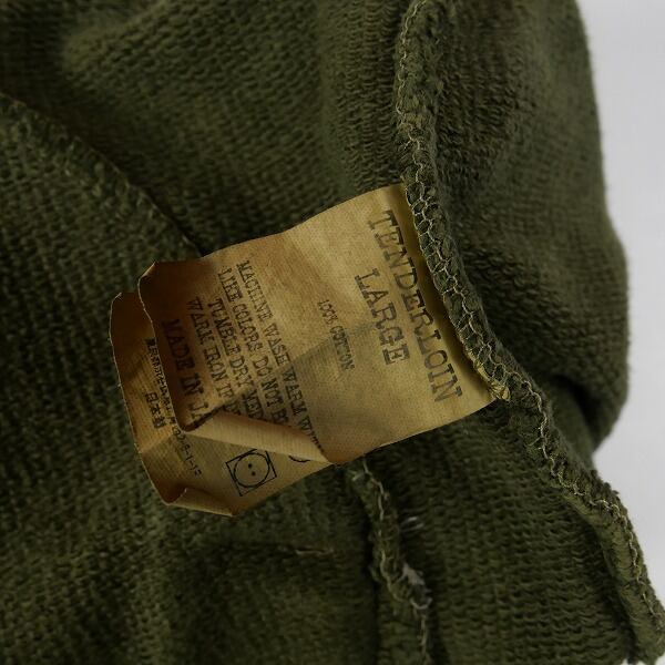 トップス TENDERLOIN MOCK NECK SWEAT ZIP UP M Yahoo!オークション - 新品 TENDERLOIN MOCK NECK SWEAT ZIP UP 刺繍