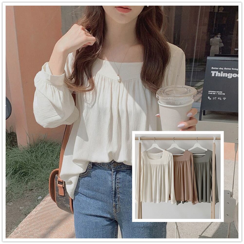 ブラウス 長袖シャツ レディース服 トップス シフォンシャツ