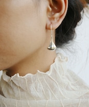 S925マロンドロップピアス/024129