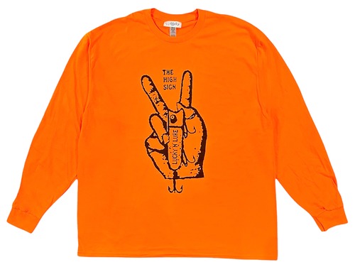 THE HIGH SIGN LS Crew Neck Tee