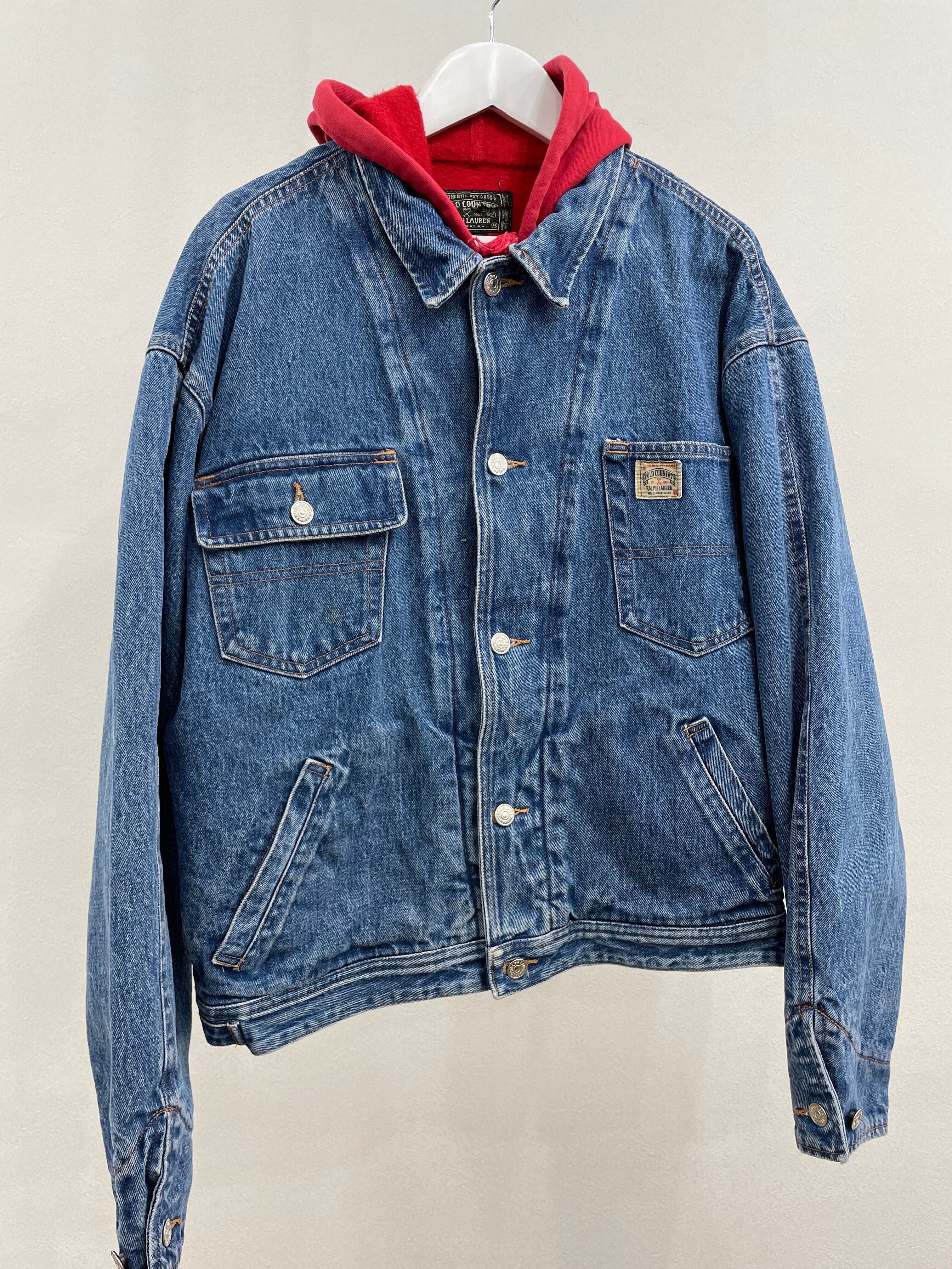 POLO COUNTRY DENIM JACKET M