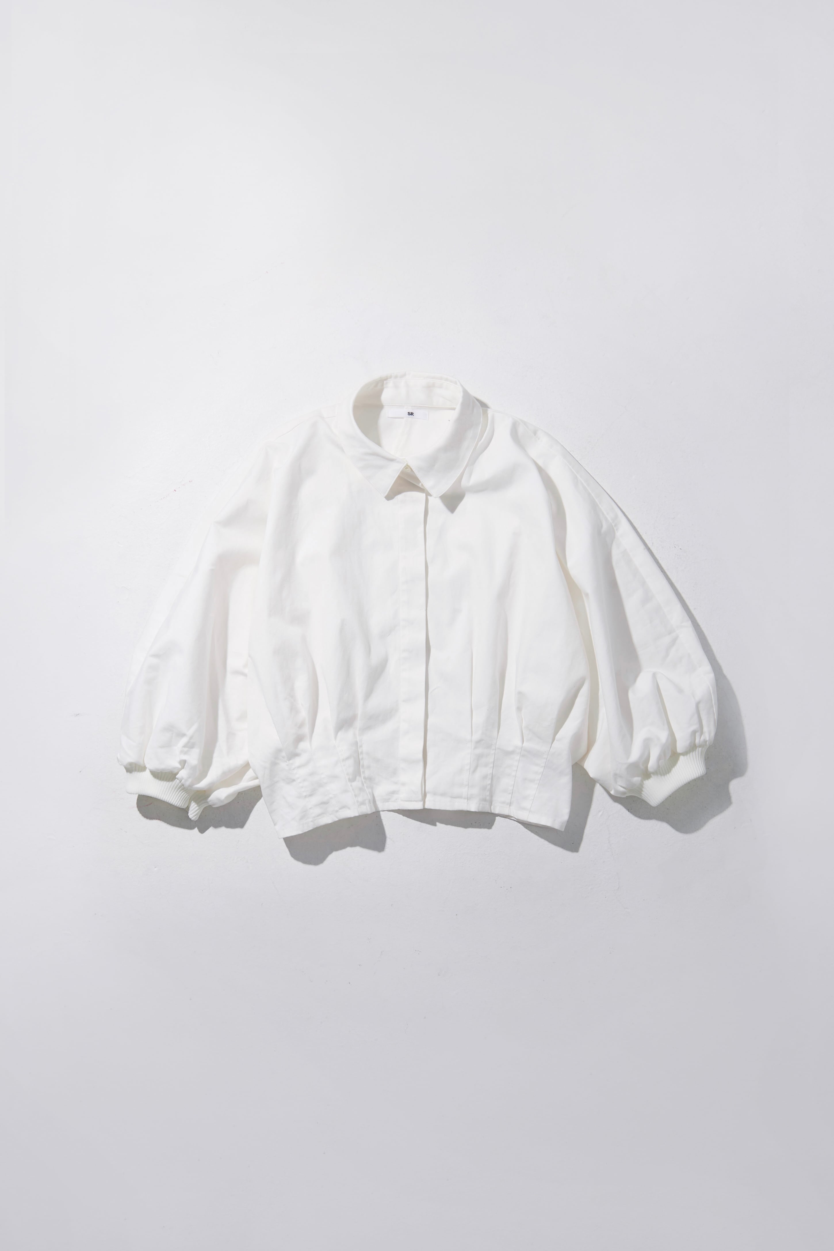 PUFFY BLOUSE (WHITE) 【SR sheer】PUFFY BLOUSE (WHITE)