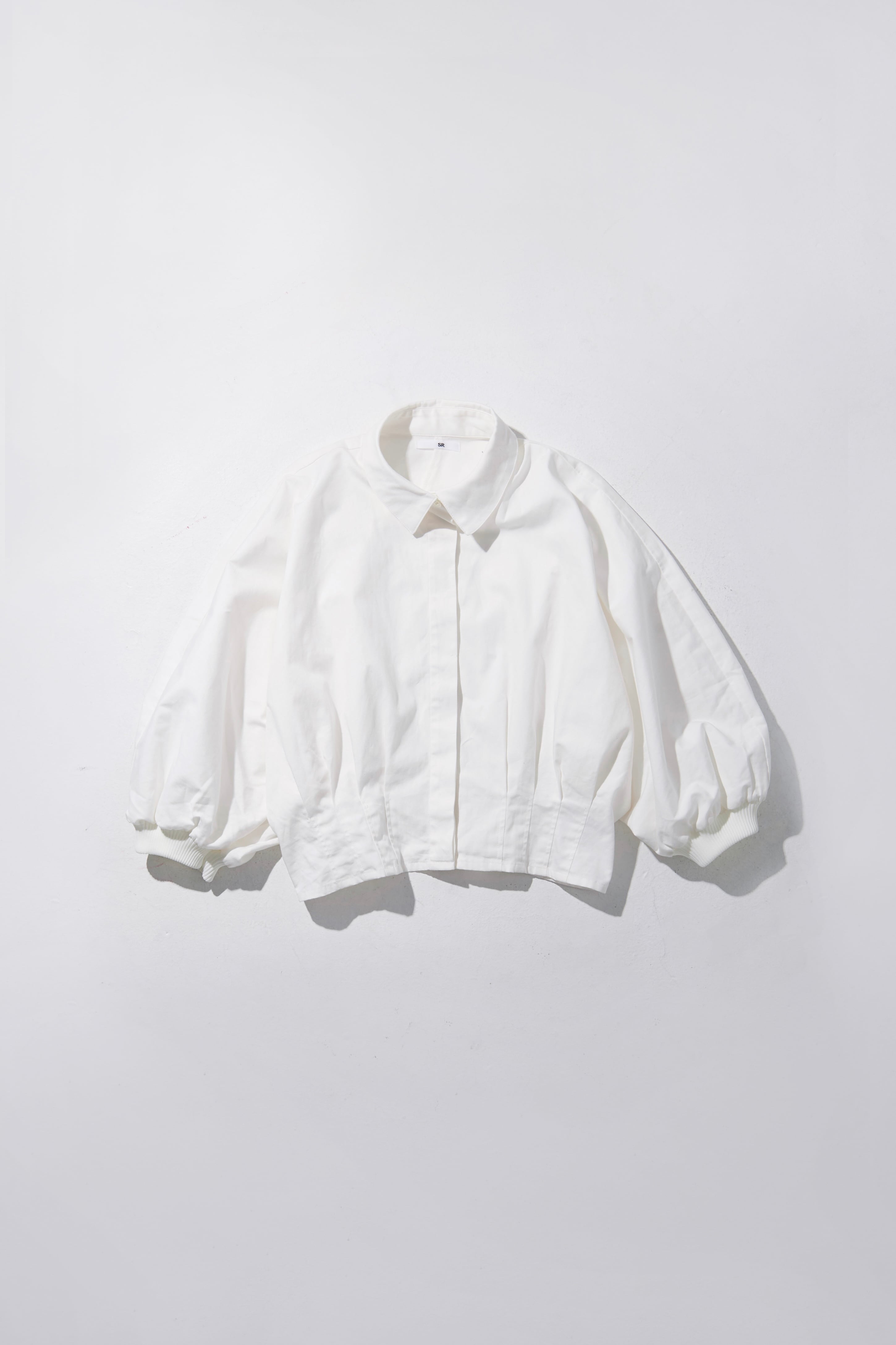 【SR sheer】PUFFY BLOUSE (WHITE)