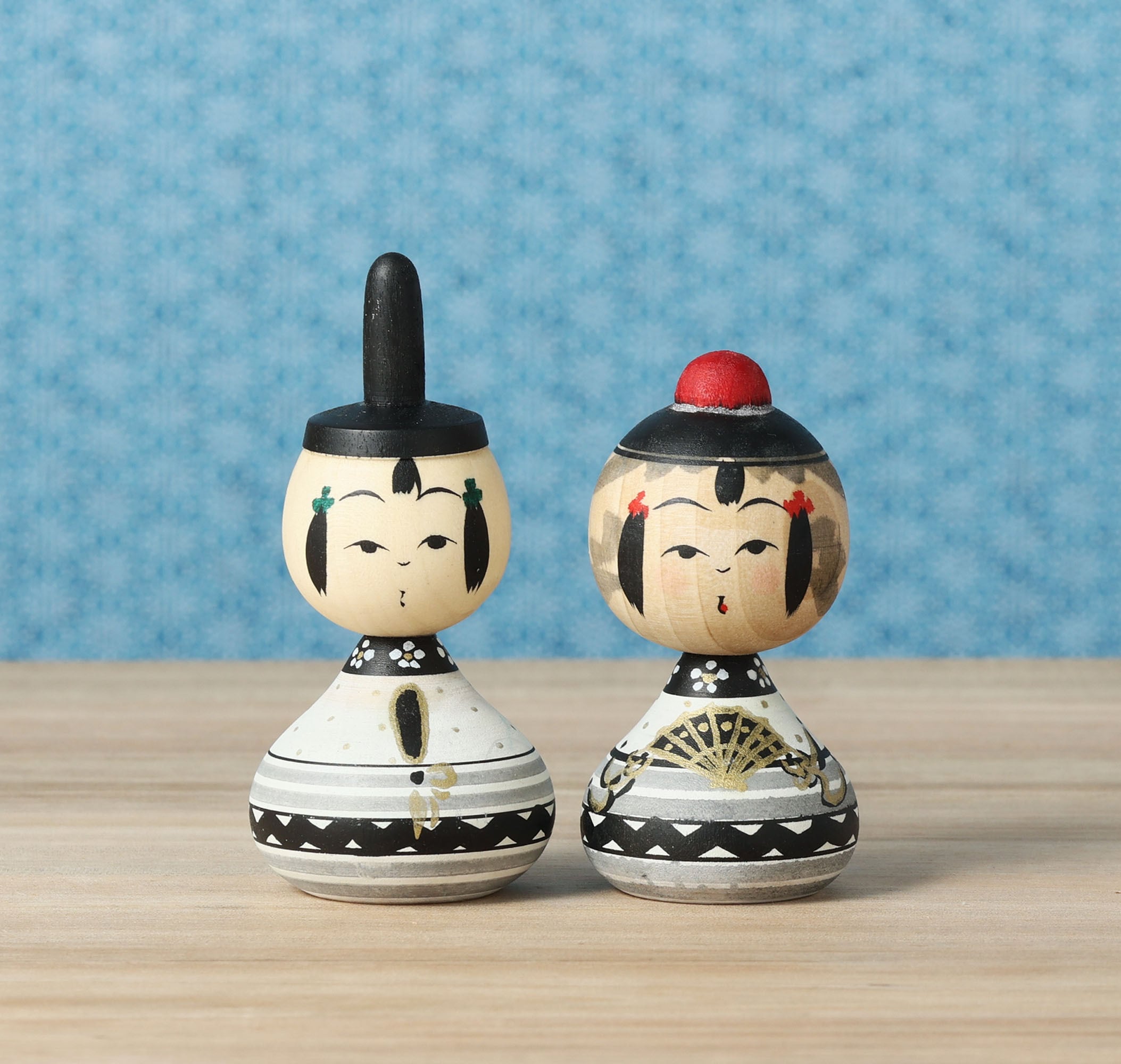 雛こけし Hina kokeshi doll-1 | 池内潮音工人 弥治郎系 Shione