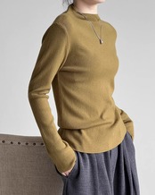 Petit high neck Knit T20226