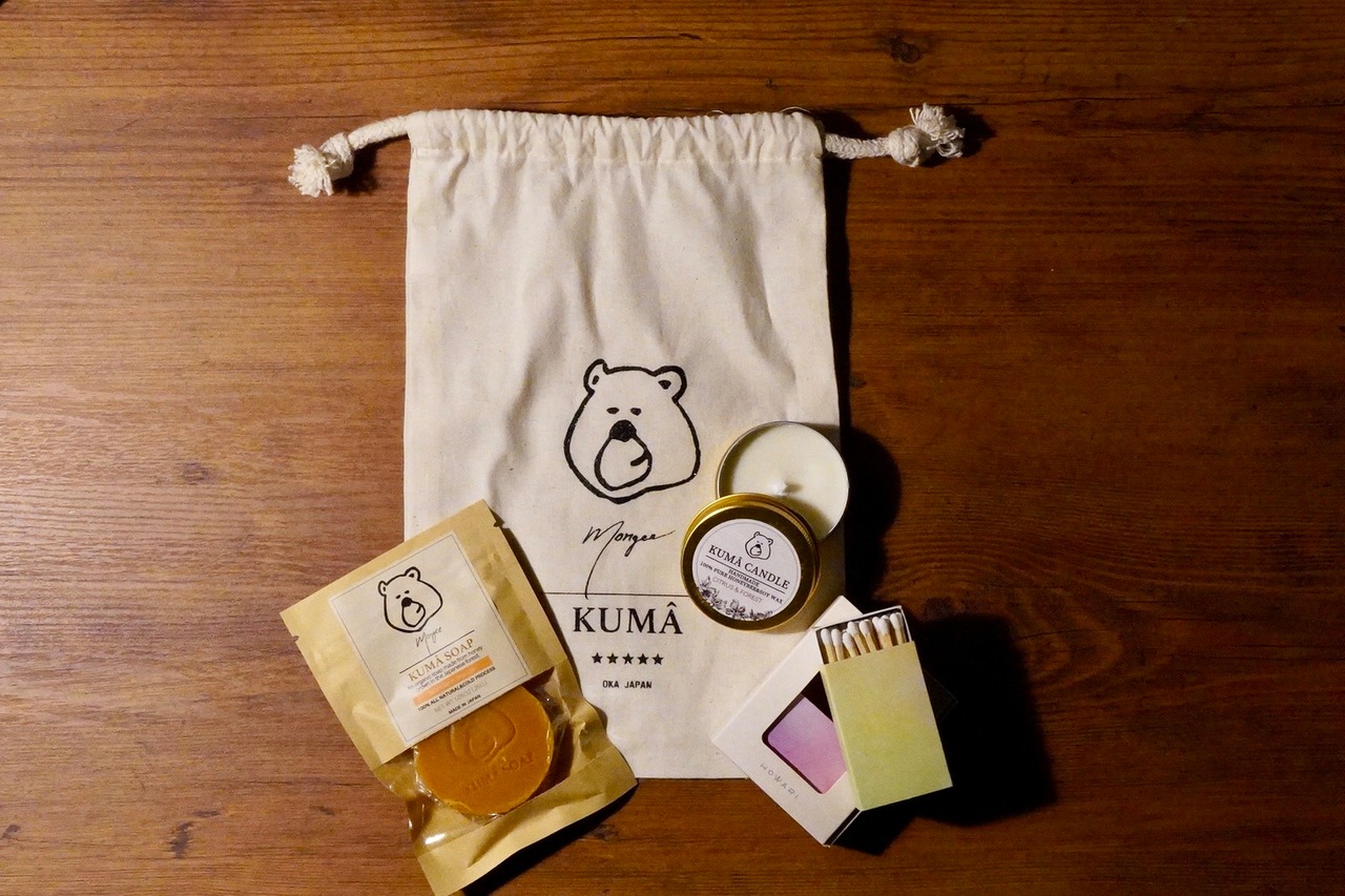 KUMÂ  Gift Bag (SOAP & CANDLE ＆ マッチ ）