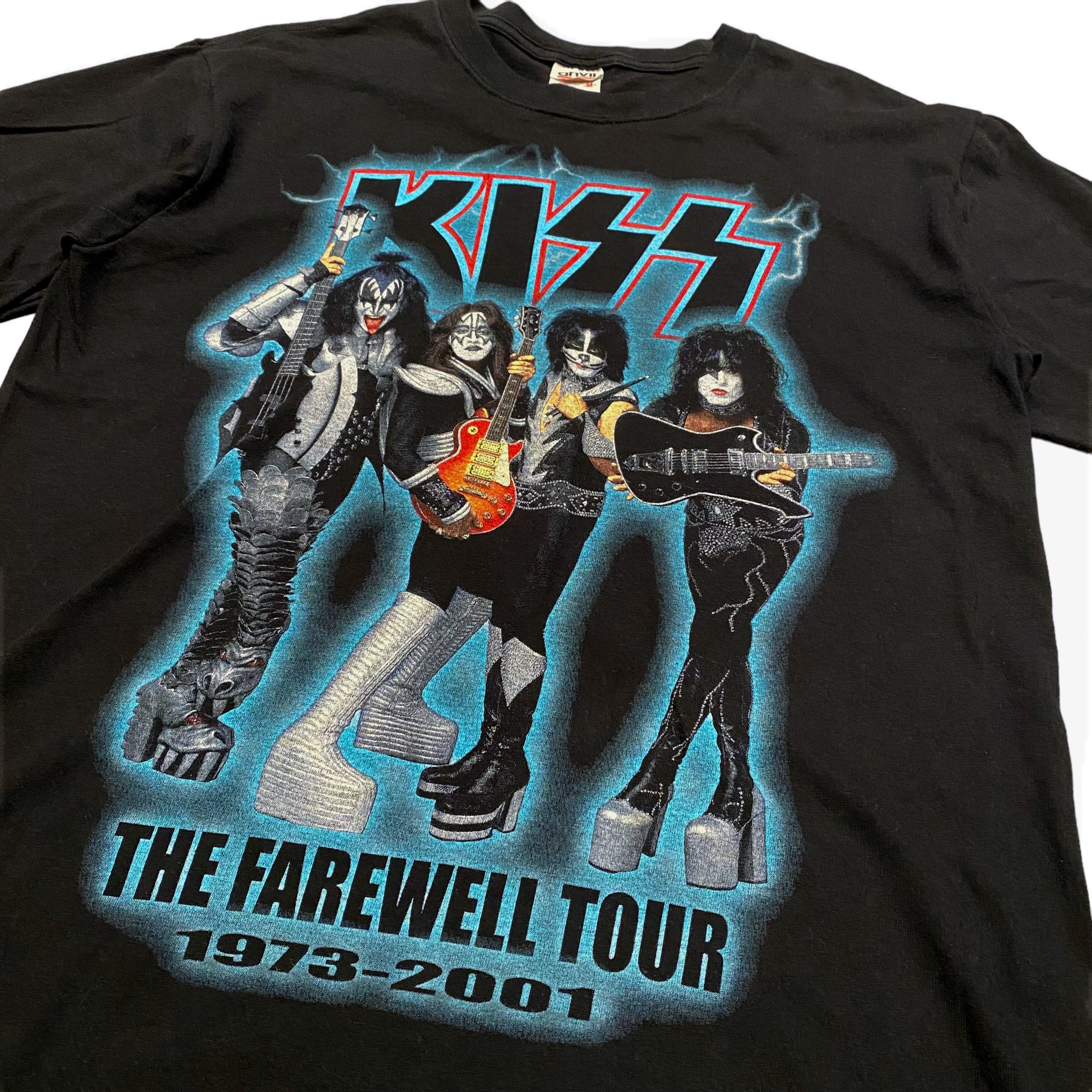 イングヴェイデッドストック　Kiss  Tシャツ　ビンテージ