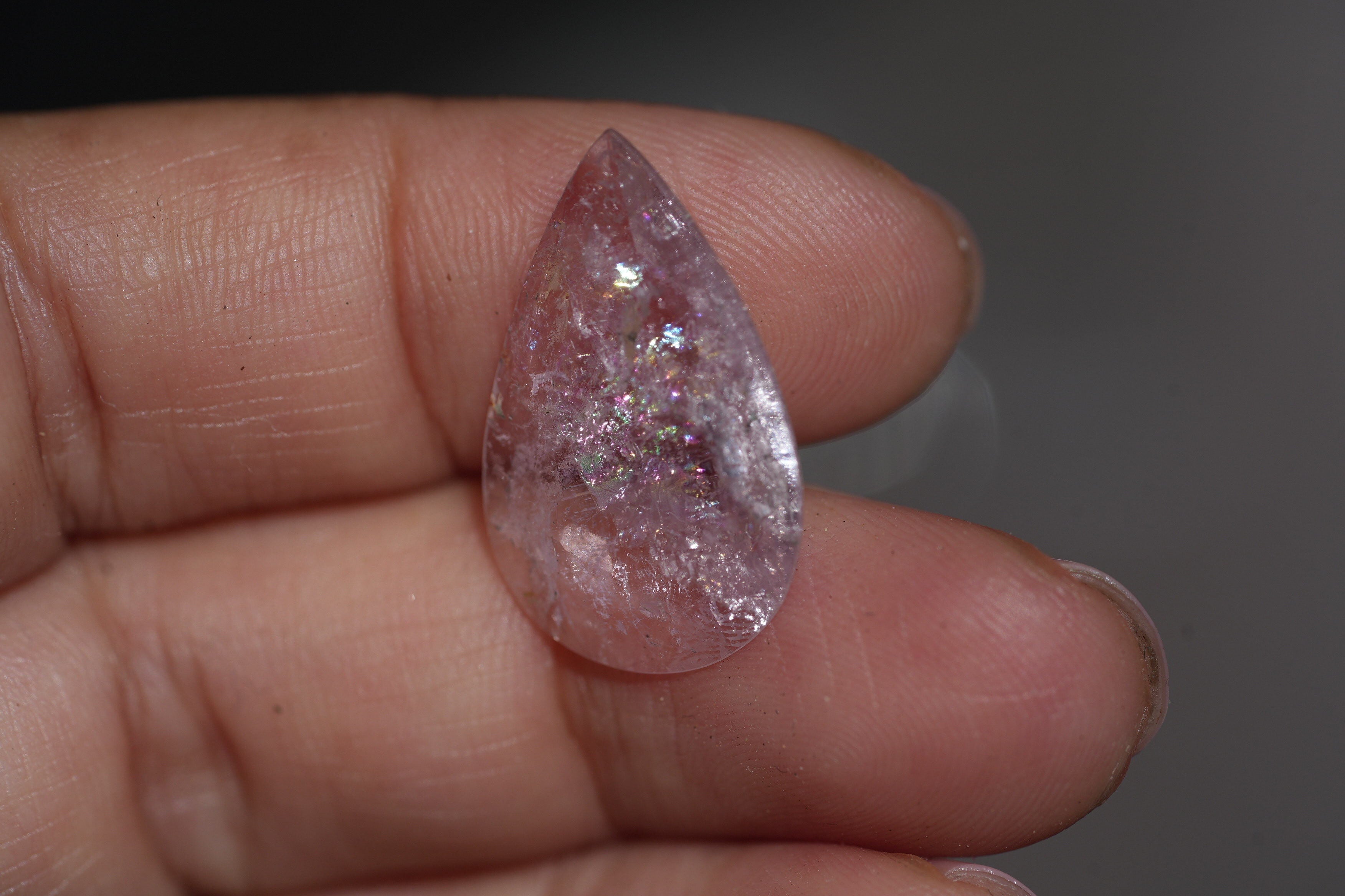 虹インクルージョン☆7.0ct☆ピンクトルマリン s1333 | Funky 虹インクルージョン☆7.0ct☆ピンクトルマリン s1333 | Funky
