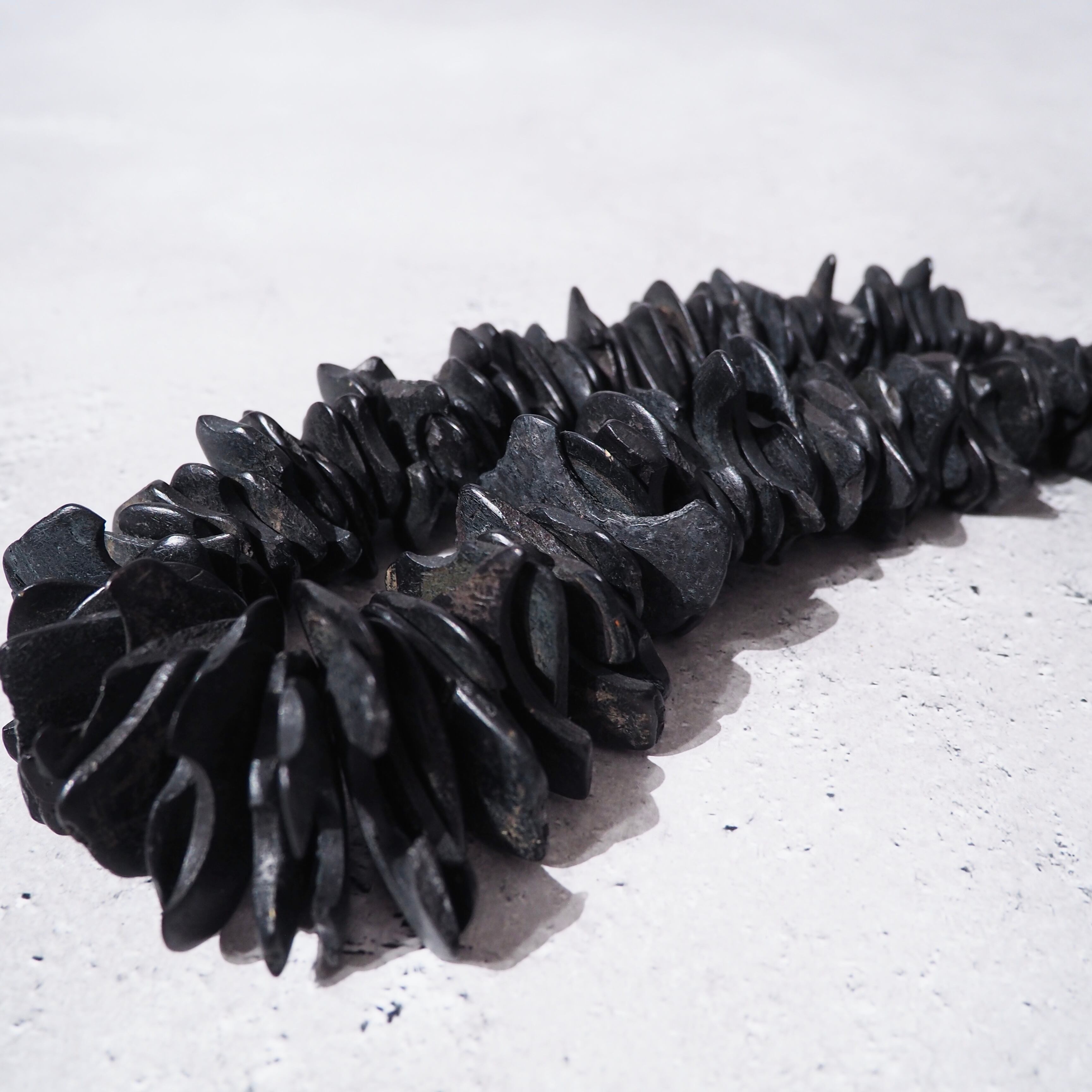 " Unknown " Irregular wood plate Combination necklace