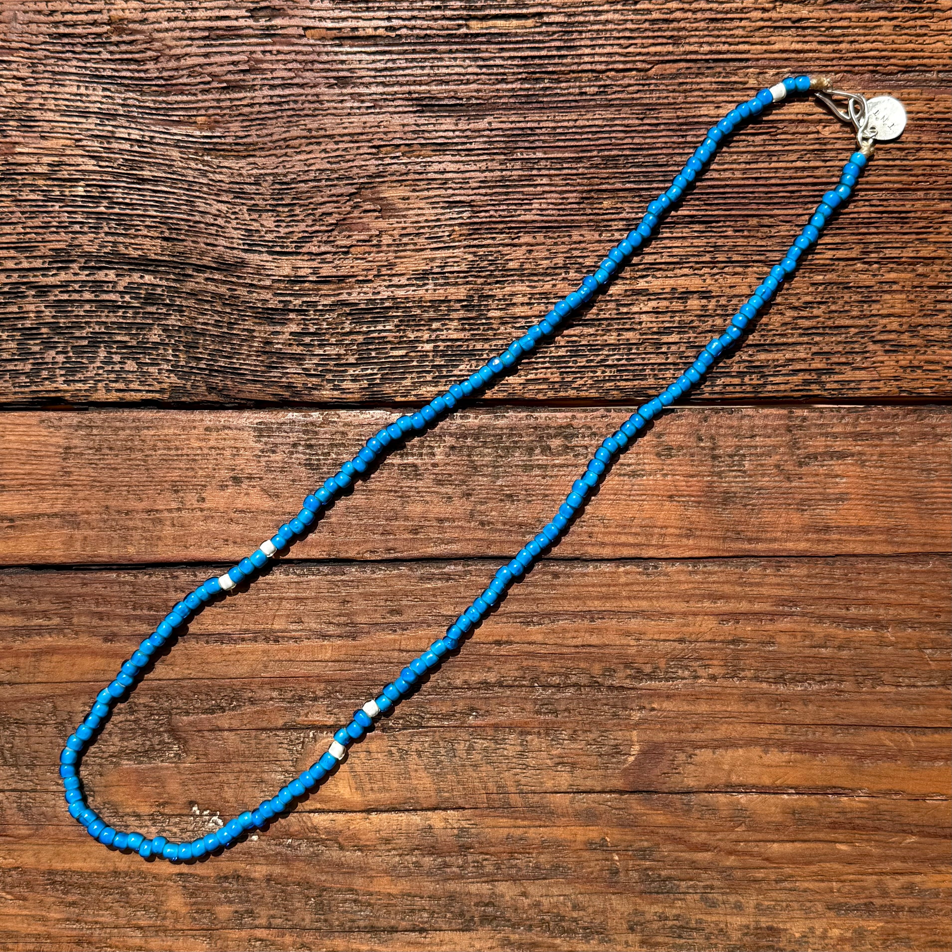 T'N'T ORIGINALS “Beads Necklace” アンティークビーズ ホワイトハーツ