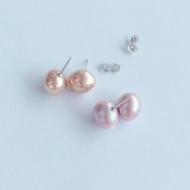 オレンジ系エッグピアス