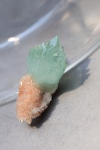 グリーンアポフィライト × ヒューランダイト 「輝く人参」Green Apophyllite × Heulandite ◇ 天然石・鉱物・パワーストーン・原石 | st00353