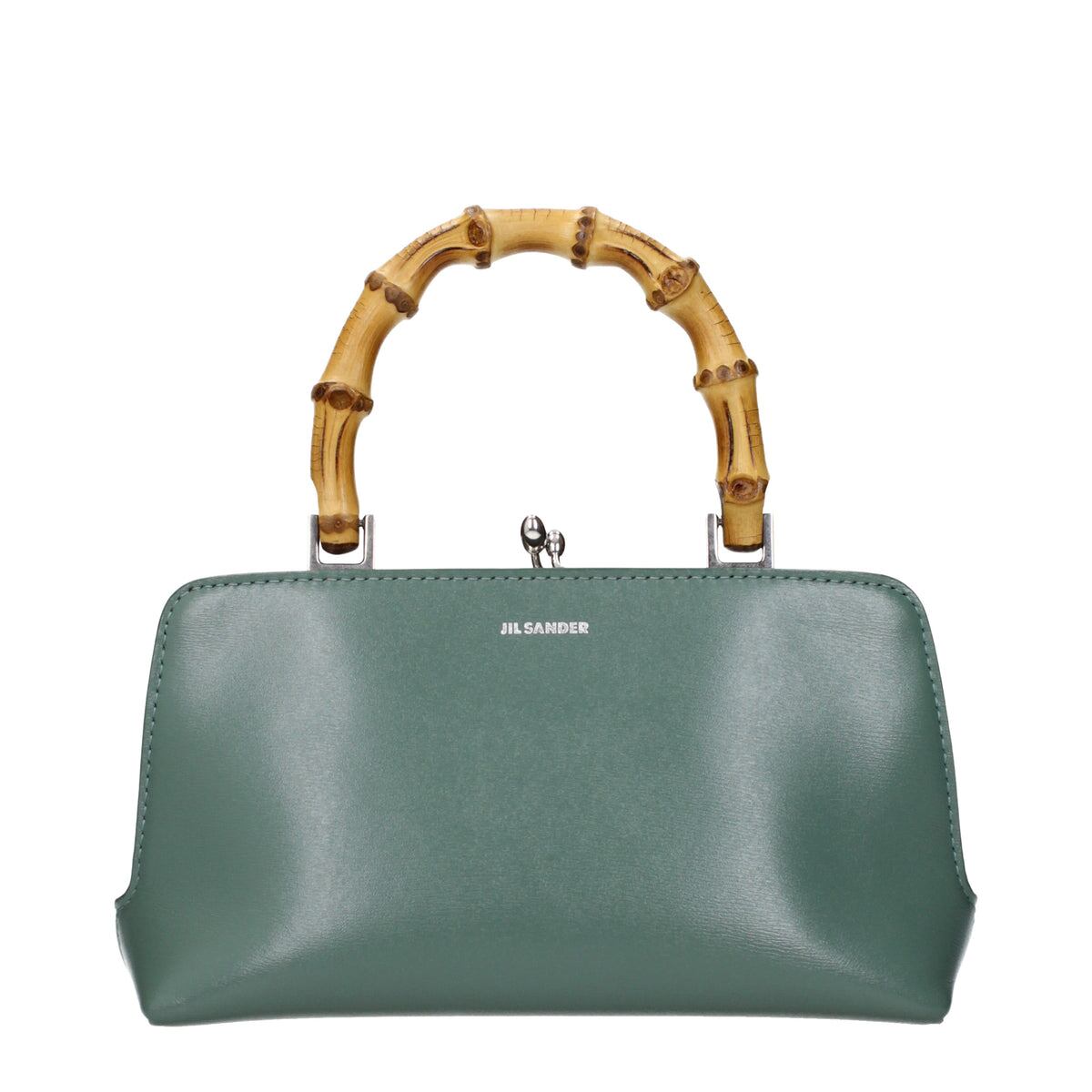 【新品】JIL SANDER ジルサンダー レディース ハンドバッグ レザー グリーン WD0029P5356306