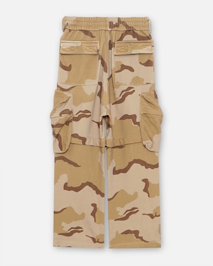 MLVINCE / 2way sweat cargo pants desert
